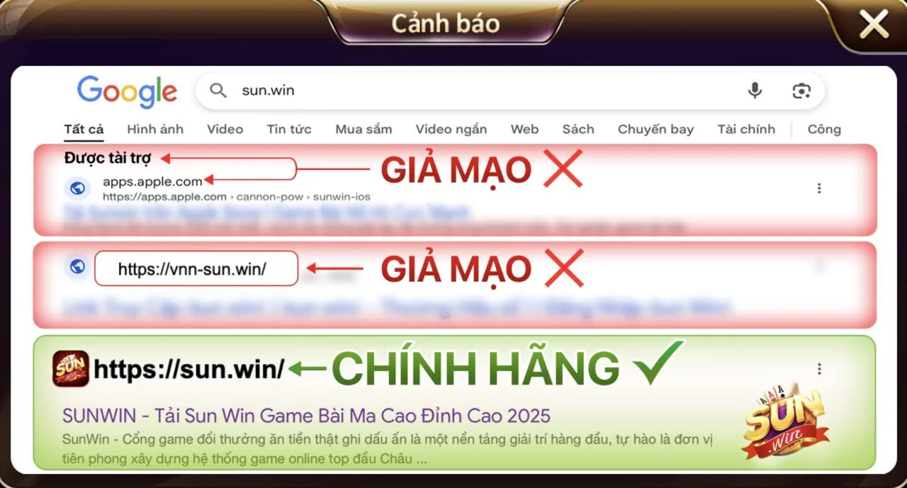 Truy cập và chơi an toàn tại Sunwin